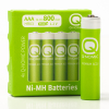 Q-Nomic Oplaadbare AAA / HR03 Ni-Mh batterijen (4 stuks, 800 mAh)