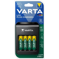 Varta wallcharger inclusief 4x AA batterijen (2100 mAh)