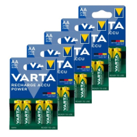 Bestel 5 verpakkingen (20 batterijen)